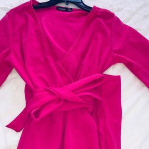 Cropped pink jumpsuit 🔥